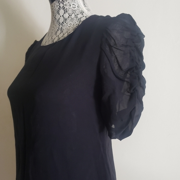 THEORY Mini Silk Dress - Picture 3 of 8